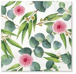 Serwetki Lunch "Liście Eukaliptusa" 33 cm