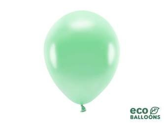 Balony Eco 26cm metalizowane, mięta (1 op. / 10 szt.)
