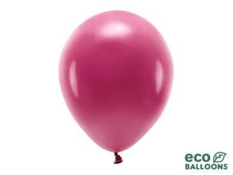 Balony Eco 30cm pastelowe, bordo (1 op. / 10 szt.)