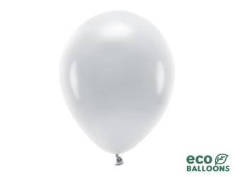 Balony Eco 30cm pastelowe, szary (1 op. / 10 szt.)