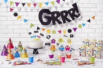 Zestaw dekoracji na przyjęcie "Potworki"