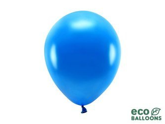 Balony Eco 26cm metalizowane, granat (1 op. / 10 szt.)