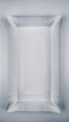 Tacki papierowe białe 14x25, 100 szt