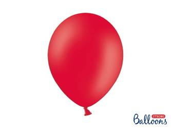 Balony Strong 30cm, Pastel Poppy Red (1 op. / 100 szt.)