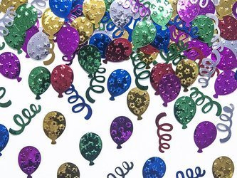 Konfetti metalizowane Party, mix, 15g