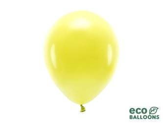 Balony Eco 26cm pastelowe, żółty (1 op. / 100 szt.)