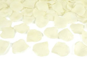 Płatki róż w woreczku, kremowy (1 op. / 100 szt.)