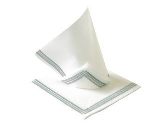 Serwetki restauracyjne TENDANCE "Biały z szarym" 38X38CM