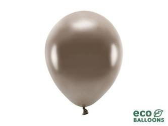 Balony Eco 26cm metalizowane, brązowy (1 op. / 10 szt.)