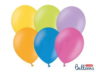 Balony Strong 27cm, Pastel Mix (1 op. / 100 szt.)