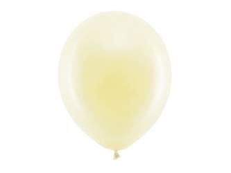 Balony Rainbow 30cm pastelowe, kremowy (1 op. / 100 szt.)