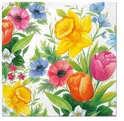 Serwetki Lunch "Wiosenna Łąka" 33x33cm