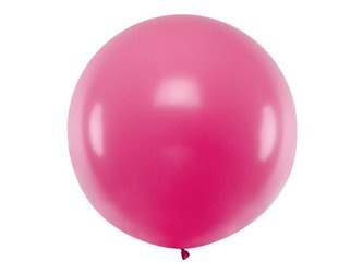 Balon okrągły 1m, Pastel Fuchsia