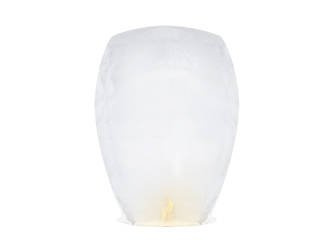 Lampion latający, biały, 37 x 53 x 95cm