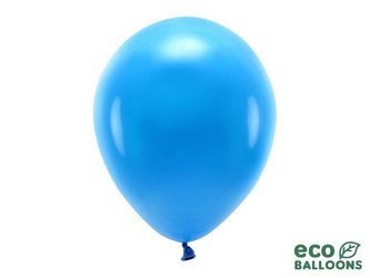 Balony Eco 30cm pastelowe, niebieski (1 op. / 100 szt.)