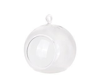 Kule szklane - świeczniki, 10cm (1 op. / 4 szt.)