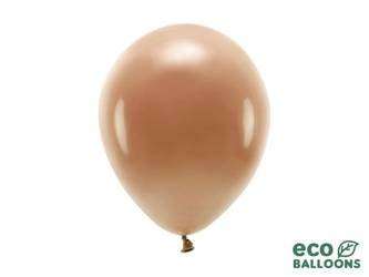 Balony Eco 26cm pastelowe, czekoladowy brąz (1 op. / 10 szt.)
