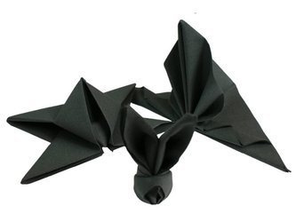 Serwetki Airlaid Szare 40x40 cm