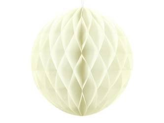 Kula bibułowa, j. kremowy, 40cm