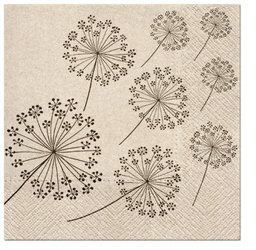 Serwetki Lunch "Dmuchawce" 33x33cm