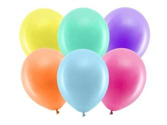 Balony Rainbow 30cm pastelowe, mix (1 op. / 100 szt.)