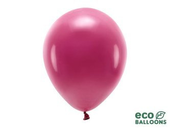 Balony Eco 30cm pastelowe, bordo (1 op. / 100 szt.)