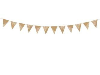 Girlanda Flagietki, kraft, 2,1 m