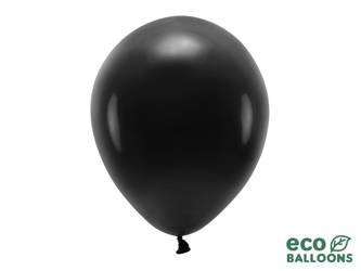 Balony Eco 30cm pastelowe, czarny (1 op. / 100 szt.)