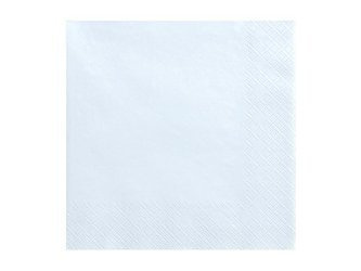 Serwetki trójwarstwowe, j. błękit, 33x33cm (1 op. / 20 szt.)