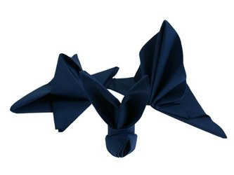 Serwetki Airlaid Granatowe 40x40 cm