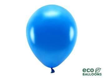 Balony Eco 30cm metalizowane, granat (1 op. / 10 szt.)
