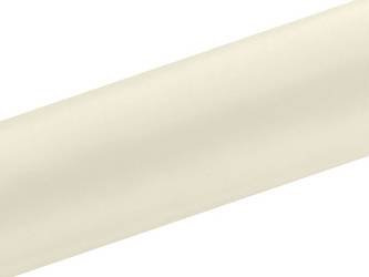 Satyna gładka, kremowy, 0,16 x 9m (1 szt. / 9 mb.)