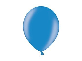 Balony 23cm, Metallic Blue (1 op. / 100 szt.)