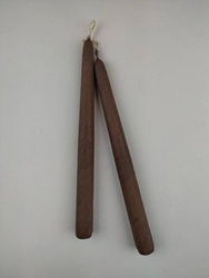 Świeca Szpic Brązowa 25 cm