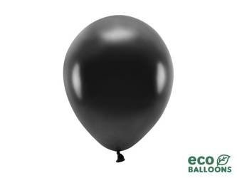 Balony Eco 26cm metalizowane, czarny (1 op. / 100 szt.)