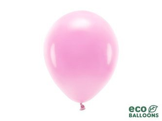 Balony Eco 26cm pastelowe, różowy (1 op. / 10 szt.)