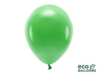 Balony Eco 30cm pastelowe, zielona trawa (1 op. / 100 szt.)