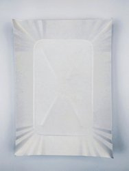 Tacki papierowe białe 14x20, 100 szt