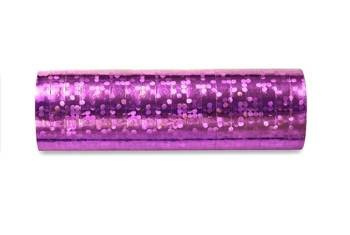 Serpentyny holograficzne, j. różowy, 3,8m (1 op. / 18 szt.)