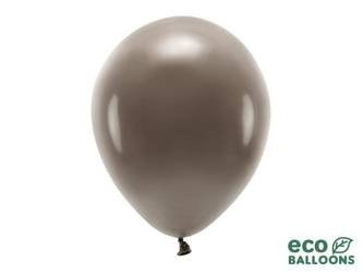 Balony Eco 30cm pastelowe, brązowy (1 op. / 10 szt.)