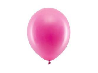 Balony Rainbow 23cm pastelowe, fuksja (1 op. / 100 szt.)