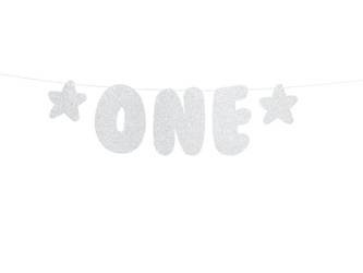 Baner 1st Birthday - One, 11,5x50cm