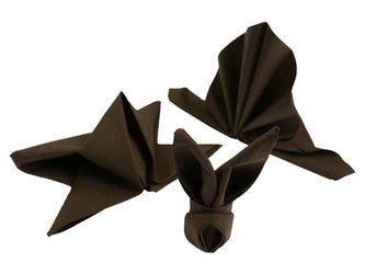 Serwetki Airlaid Kakaowe 40x40 cm