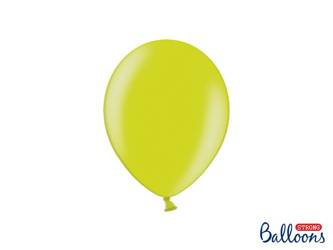 Balony Strong 23cm, Metallic Lime Green (1 op. / 100 szt.)
