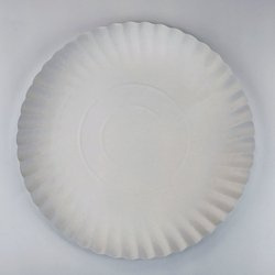 Talerz papierowy biały 26 cm, 100 szt