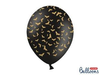 Balony 30 cm, Nietoperze, Pastel Black (1 op. / 6 szt.)