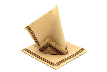 Serwetki restauracyjne TENDANCE "Kraftowy" 38X38CM