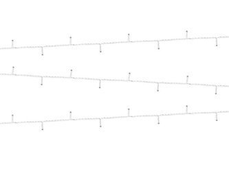 Lampki LED, biały, 10m