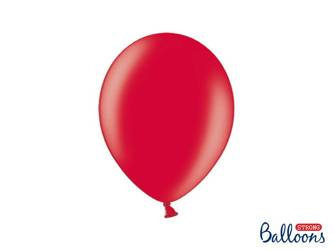 Balony Strong 27cm, Metallic Poppy Red (1 op. / 10 szt.)
