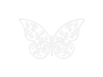 Dekoracje papierowe Motyl, 8 x 5cm (1 op. / 10 szt.)